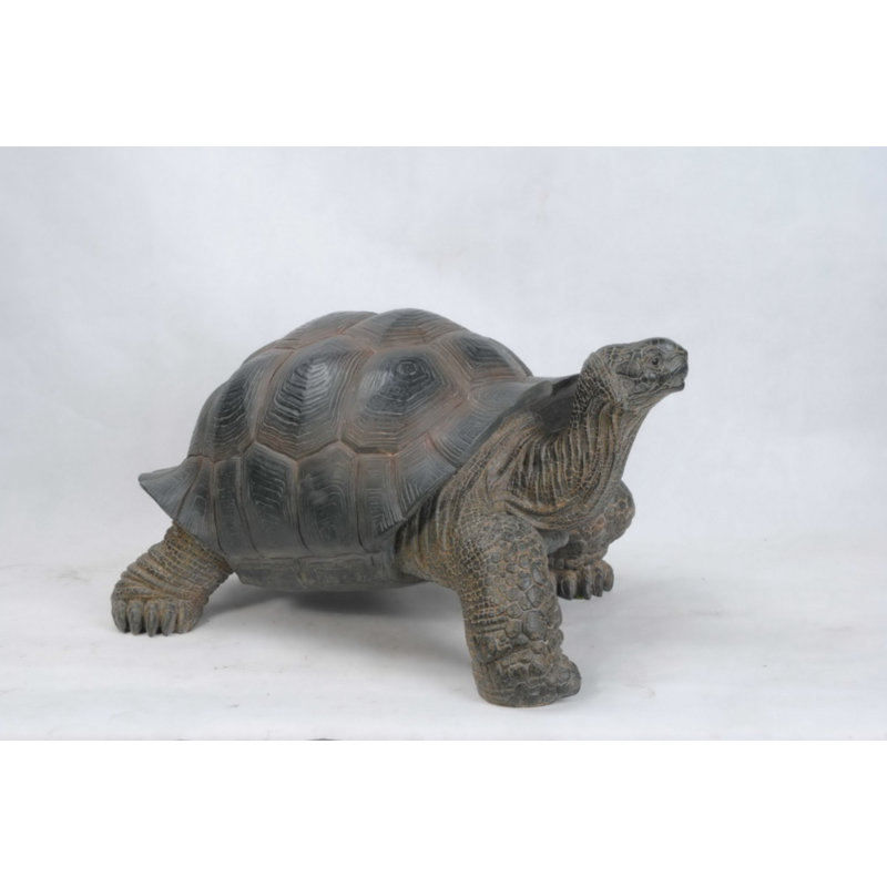 Large Realistic Polyresin Tortoise Garden Statue