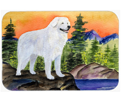East Urban Home Kuvasz Glass Cutting Board