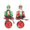 Christmas Nutcracker Ornament - 7 Inches  Set Of 12
