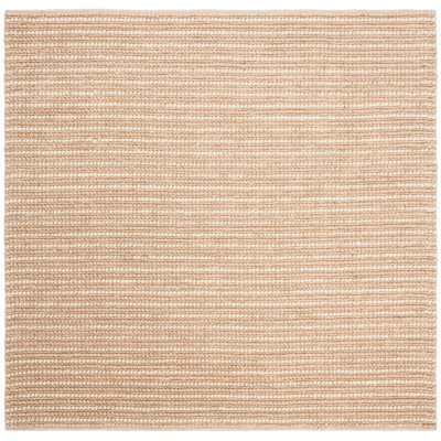 Ferrera Handmade Flatweave Beige Area Rug