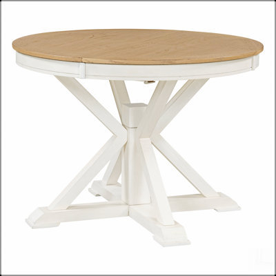 Table de salle à manger extensible fonctionnelle avec rallonge pour la salle à manger et le salon