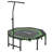 Trampoline d'intérieur pliable de 4 pi avec guidon Soozier