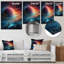 Imagine Space V - Décoration murale en métal Space-1523324760