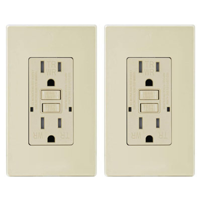15-Amp GFCI Tamper Resistant Duplex Outlet