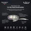 Buckingham Elite Tri-ply Skillet Frying Pan Set Of 2 Uncoated 18/8 Stainless Steel 20, 28 Cm  