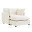 Canapé rembourré 47 "avec repose-pieds Danieal-1194700376