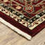 Tapis rouge / noir Oaklynn-365649762