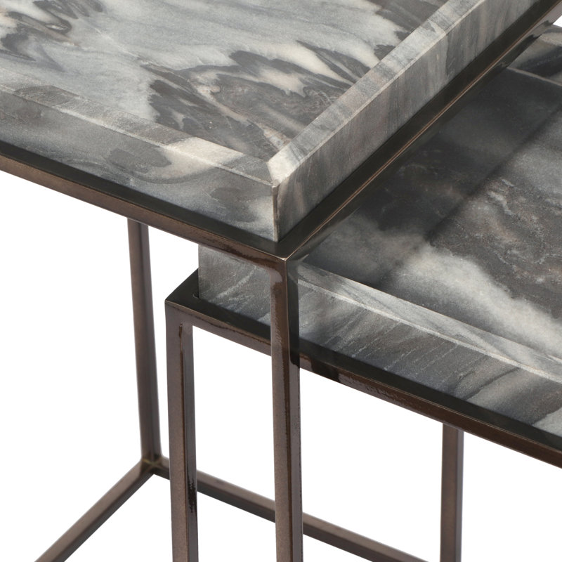 Tray Top Frame Nesting Tables