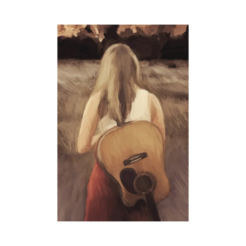 Voyager avec ma guitare, H 18 po x l 12 po x 1,5 po