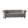 Canapé Chesterfield à accoudoirs roulés