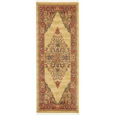 Tapis oriental brun clair Eesi