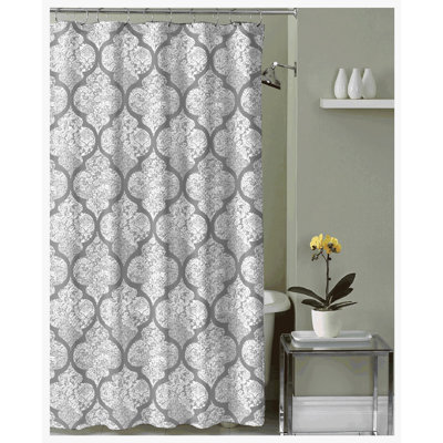 Rockaway 13 Piece Floral Shower Curtain Set + Hooks
