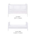 Tutti Bambini Rio Cot Bed with Mattress and Cot Top Changer & Reviews ...