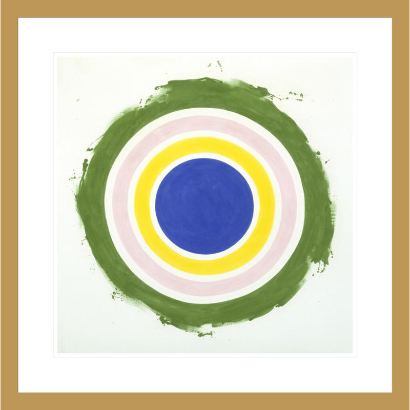 «Half» par Kenneth Noland - Impression giclée, H 20,88 po x l 29,5 po