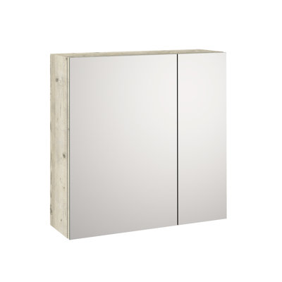 Evandra 900mm W 700mm H Surface Frameless Medicine Cabinet Mirror 1 Fixed