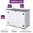 4.25 ft. W x 2.4 ft. D Resin Storage Box-270 Gallon-96101600