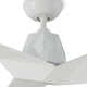 60" Vortex 3 - Blade Outdoor/Indoor Smart Standard Ceiling Fan with Wall Control Included, Works With Alexa and iOS or Android App