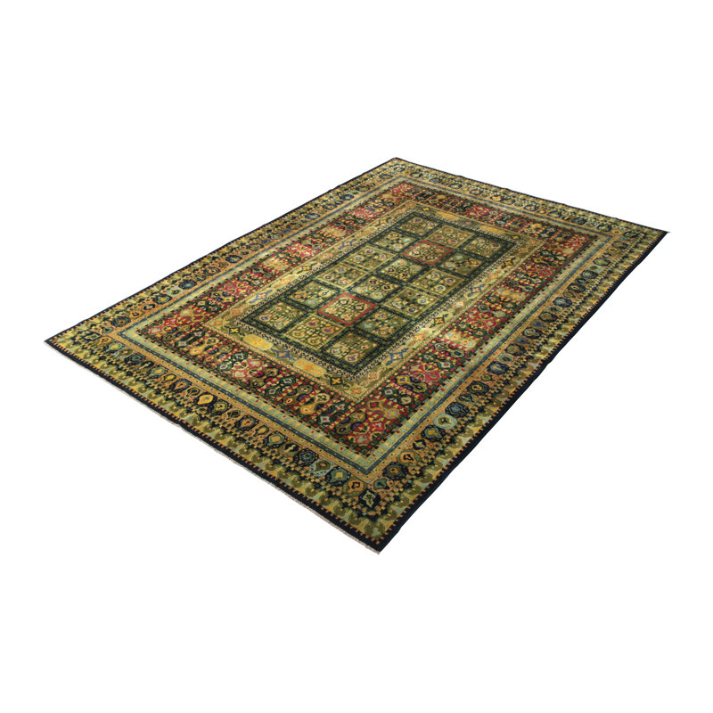 One-of-a-Kind Rectangle 8'1" X 11'5" Hand Knotted Area Rug