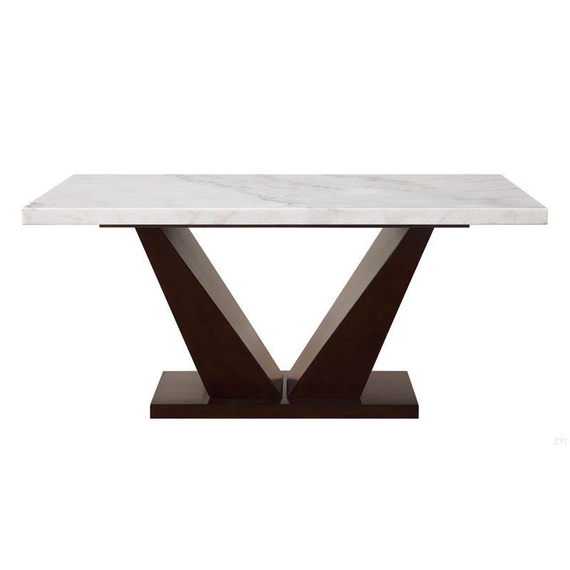 Finau Marble Top Dining Table