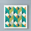 « chevron illusion ii », reproduction d’impression sur toile tendue-33419368