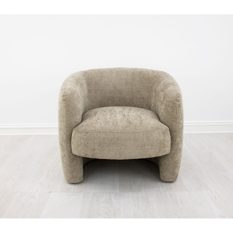 Mia Barrel Chair, Soft Beige