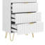 Armoire en bois 4 tiroirs-104885473
