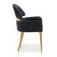 Chaise avec accoudoirs rembourrée Bexar-121632543