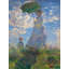 Woman With A Parasol - Madame Monet And Her Son by Claude Monet - Wrapped Canvas Painting-1308229305