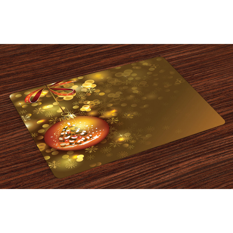 Starla Christmas Vivid New Year Placemat