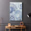 Motif bleu Nautilus I - galerie Cavas-1253804161