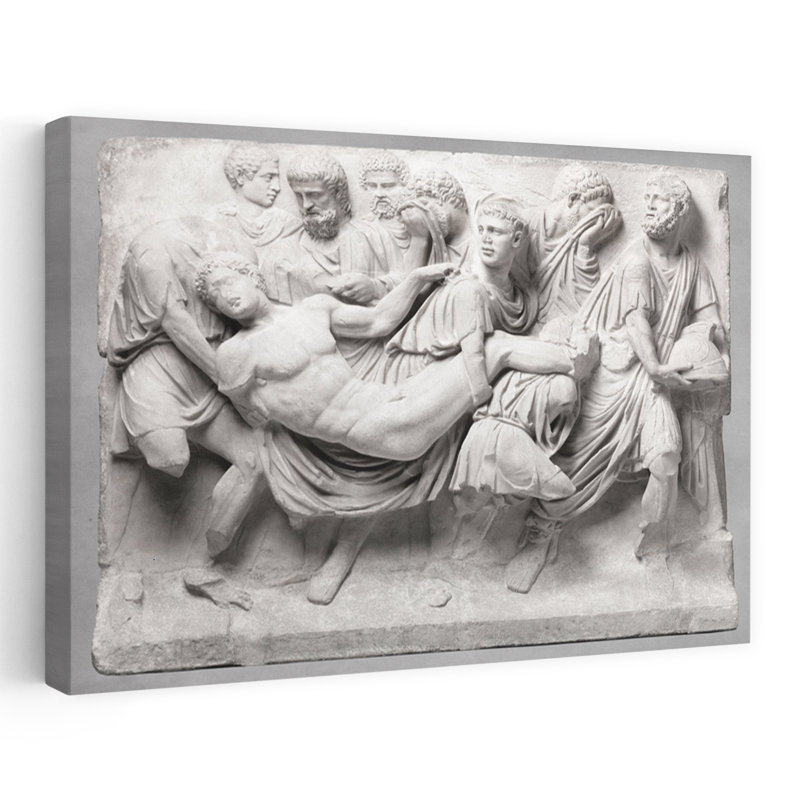 Sculpture romaine, art contemporain, H 16 po x l 24 po
