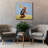 'Lax Bunny' by Lucia Heffernan, Canvas Wall Art-526965750