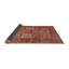 Tapis traditionnel rouge / brun / beige-783536871