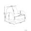 Kids Rocking Chair Rainbow OMBO Boucle-1861015703