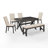Dunblane Self Storing Leaf Dining Set-2109343790