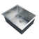 23" L X 18" W Undermount Kitchen Sink Single Bowl Drop-in Stainless Steel Sink with Basket Strainer