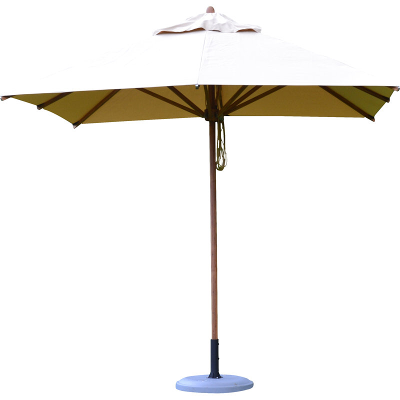 Parasol de marché 11 pi Avery, Écru, L 132 po x P 132 po