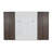 Queen Murphy Bed Wall Bed with Storage Doors, Espresso