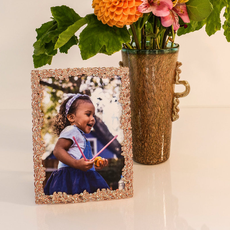 Windsor Metal Picture Frame, 5" x 7", Gold