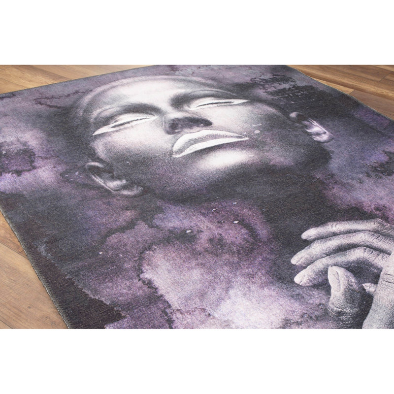 Dazmon Abstract Area Rug, Rectangle 140 x 190cm