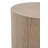 Roto Solid Wood Top End Table