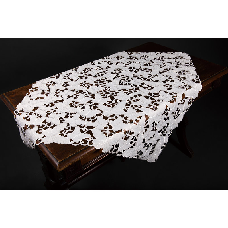 Sherley Solid Color Square Table Topper