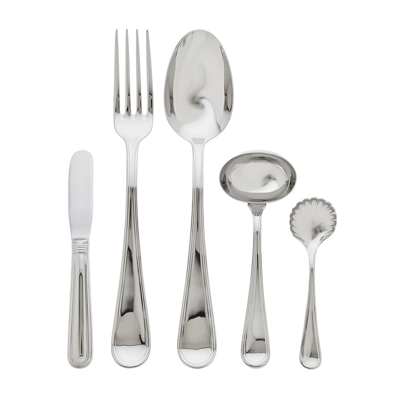 Ricci Ascot Stainless Steel 5 Piece Hostess Set