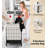 Rolling Laundry Hamper with Handles