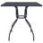 Brilan Dakota Fields Bar Set with Metal Frame and Metal Outer Material