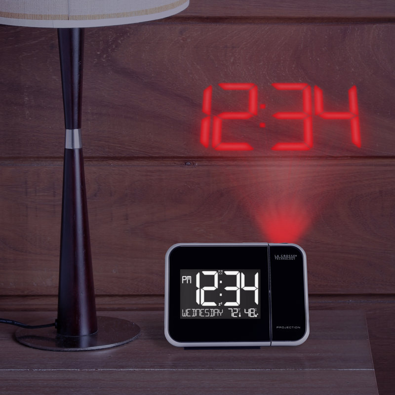 Modern & Contemporary Digital Tabletop Clock with Alarm in