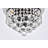 Hallsburg Crystal Semi Flush Mount-907984242-883336779