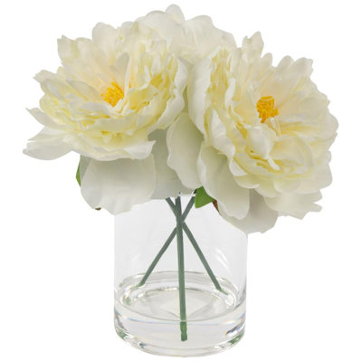  A Warm Glow - Arrangement floral artificiel, grande présentation de fleurs artificielles d'intérieur de grande qualité avec de belles fleurs et un feuillage - Floral à haute énergie d'aspect naturel