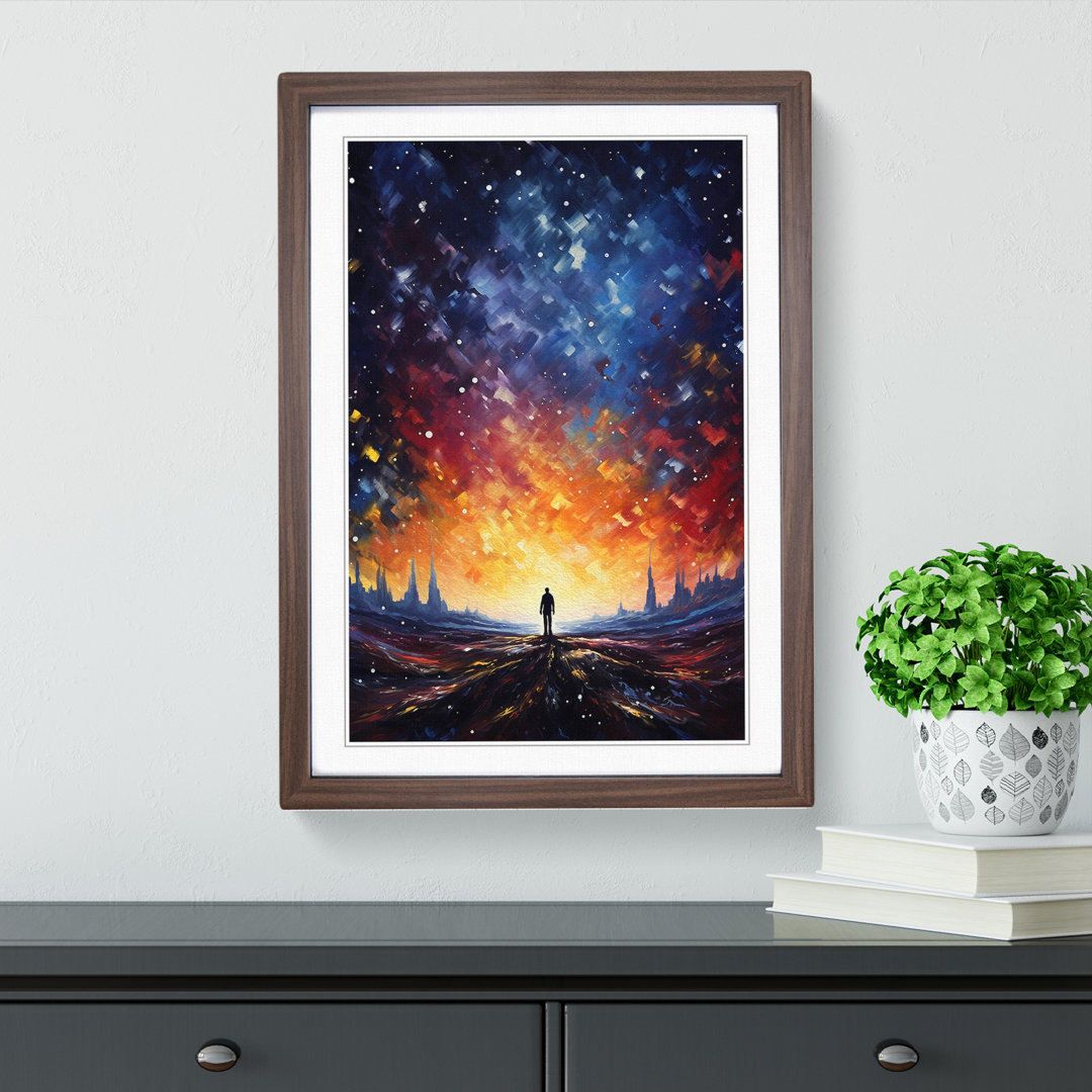 Single Picture Frame Print on Wood