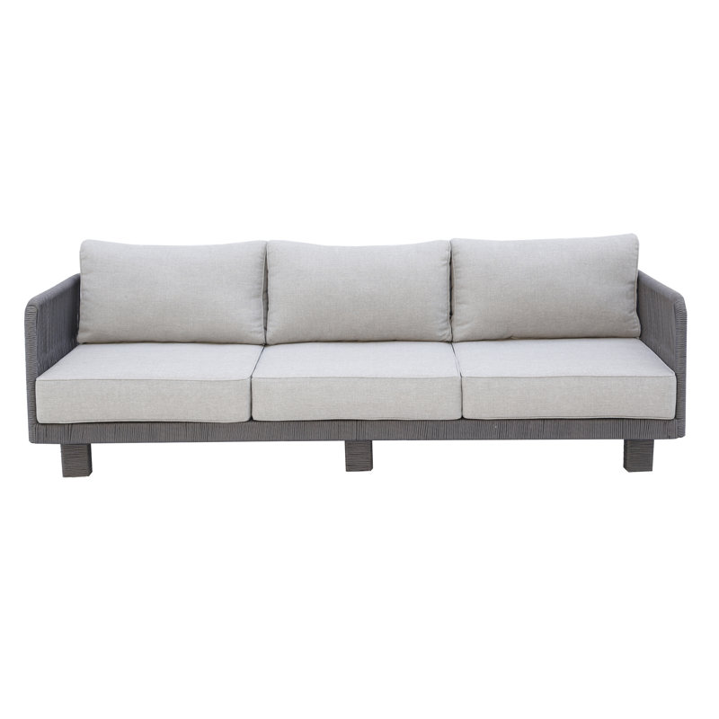 Canapé de patio de 84,2 po de largeur avec coussins Sommers